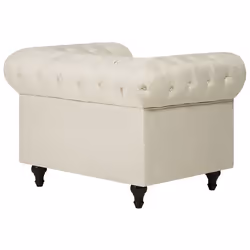 Armchair CHESTERFIELD Fabric Beige
