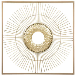 Wall Decor MERCURY Metal 50 cm Gold