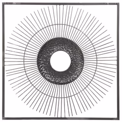 Wall Decor MERCURY Metal 50 cm Gold