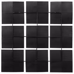 Wall Decor TITANIUM Metal 50 cm Multicolour