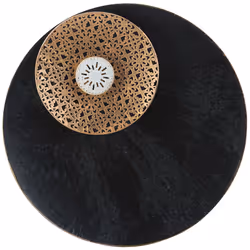 Wall Decor RUBIDIUM Metal 49 cm Black