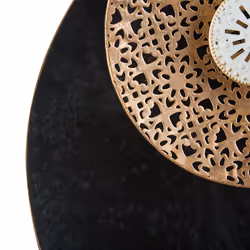 Wall Decor RUBIDIUM Metal 49 cm Black - Additional view 4