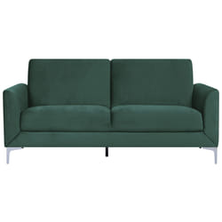 Sofa FENES Velvet Dark Green 3 Seater