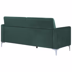 Sofa FENES Velvet Dark Green 3 Seater - Additional view 5