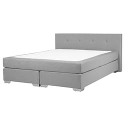 Divan Bed Fabric CONSUL 160 x 200 cm (EU King Size) Light Grey
