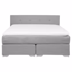 Divan Bed Fabric CONSUL 160 x 200 cm (EU King Size) Light Grey