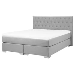 Divan Bed Fabric DUCHESS 160 x 200 cm (EU King Size) Light Grey