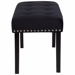 Bench YORKTON Velvet Black