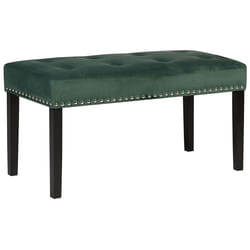 Bench YORKTON Velvet Green