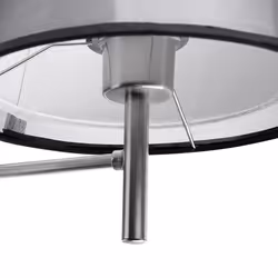 Wall Lamp Ceiling Lamp COLUMBIA Metal Silver