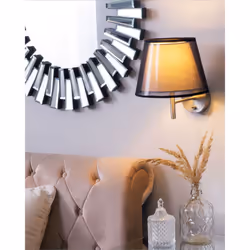 Wall Lamp Ceiling Lamp COLUMBIA Metal Silver