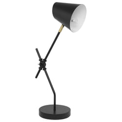 Desk Lamp HORTON Adjustable Metal Black
