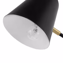 Desk Lamp HORTON Adjustable Metal Black