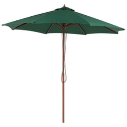 Market Parasol 270 cm TOSCANA Dark Green