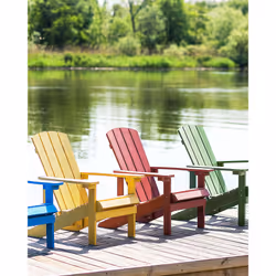 Garden Chair ADIRONDACK Red - Additional view 5