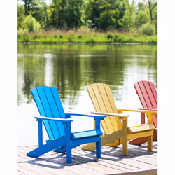 Garden Chair ADIRONDACK Blue - Additional view 5