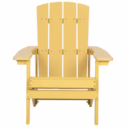 Garden Chair ADIRONDACK Yellow