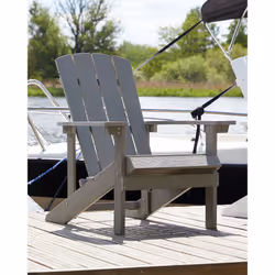 Garden Chair ADIRONDACK Dark Grey