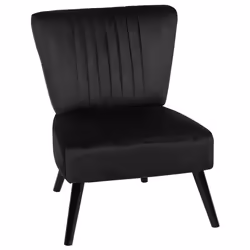 Armchair VAASA Velvet Black