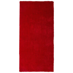 Shaggy Area Rug 80 x 150 cm Red DEMRE