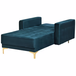 Chaise Longue ABERDEEN Velvet Teal