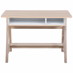 Home Office Desk JACKSON White 110 cm 60 cm