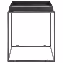 Side Table SAXON Metal Black