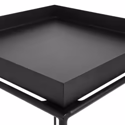 Side Table SAXON Metal Black