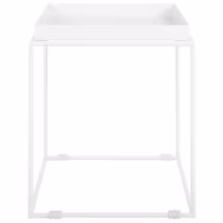 Side Table SAXON Metal White