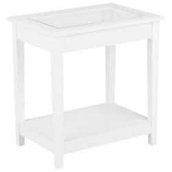 Bedside Table Side Table ATTU White