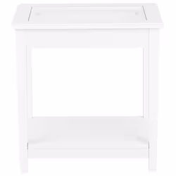 Bedside Table Side Table ATTU White