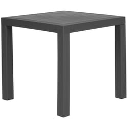 Garden Dining Table FOSSANO 80 cm 80 cm Graphite Grey