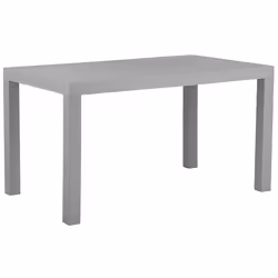 Garden Dining Table FOSSANO 140 cm 80 cm Light Grey