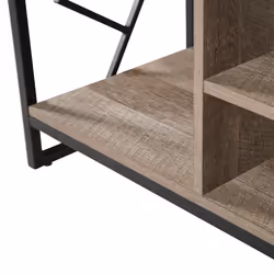 TV Stand FORRES Brown/ Black - Additional view 5