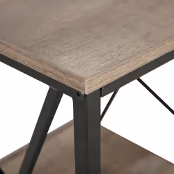 Side Table FORRES Brown/ Black - Additional view 5