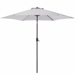 Market Parasol 270 cm VARESE Light Grey