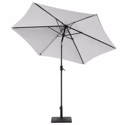 Market Parasol 270 cm VARESE Light Grey