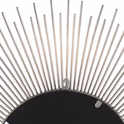Wall Mirror CILLY 80 cm 80 cm Metal Silver