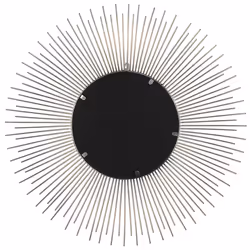 Wall Mirror CILLY 80 cm 80 cm Metal Silver
