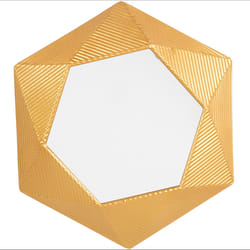Wall Mirror BASTIA 51 cm 60 cm Metal Gold