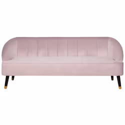 Sofa ALSVAG Velvet Pink 3 Seater