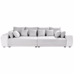 Sofa TORPO Fabric Light Beige 4 Seater