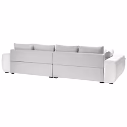 Sofa TORPO Fabric Light Beige 4 Seater - Additional view 4