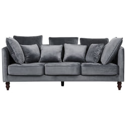 Sofa FENSTAD Velvet Grey 3 Seater