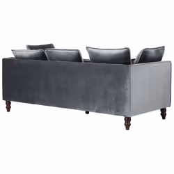 Sofa FENSTAD Velvet Grey 3 Seater