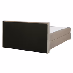 Divan Bed Velvet CONSUL 180 x 200 cm (EU Super King) Light Beige - Additional view 5