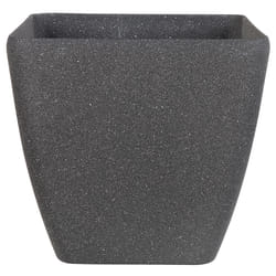 Plant Pot ZELI Stone 49 cm Dark Grey