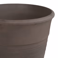 Plant Pot KATALIMA Stone 43 cm Brown