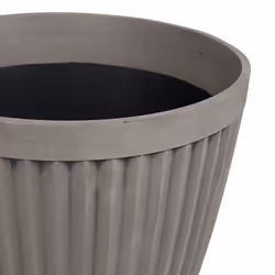 Plant Pot POKA Stone 44 cm Taupe