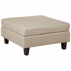 Ottoman FEVIK Fabric Beige